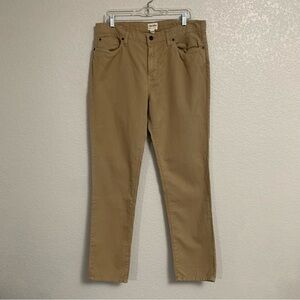 Todd Snyder Pants Mens 34x32 5 Pocket Chino Cotton Linen Khaki Tan Casual Preppy